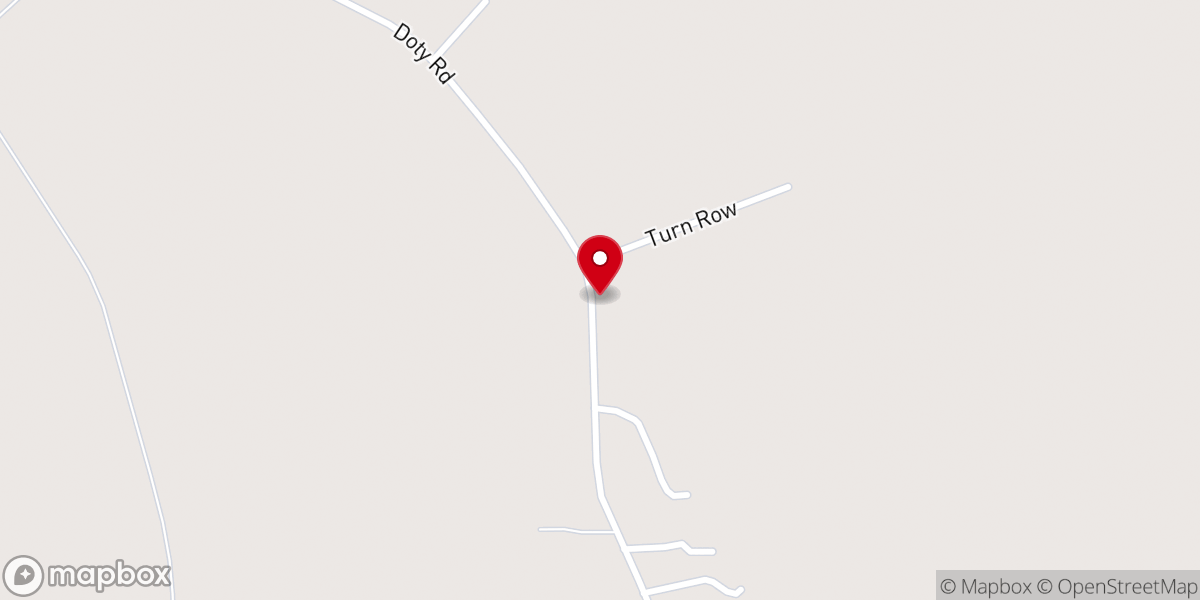 Map showing location of Hill Memorial Baptist Church