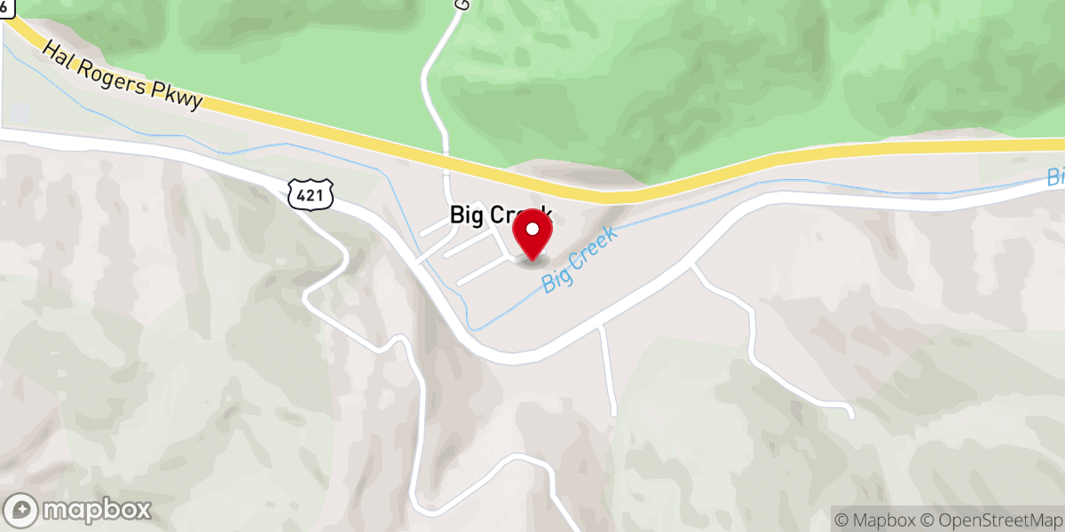Map showing location of Red Bird Missionary Conference, Inc.