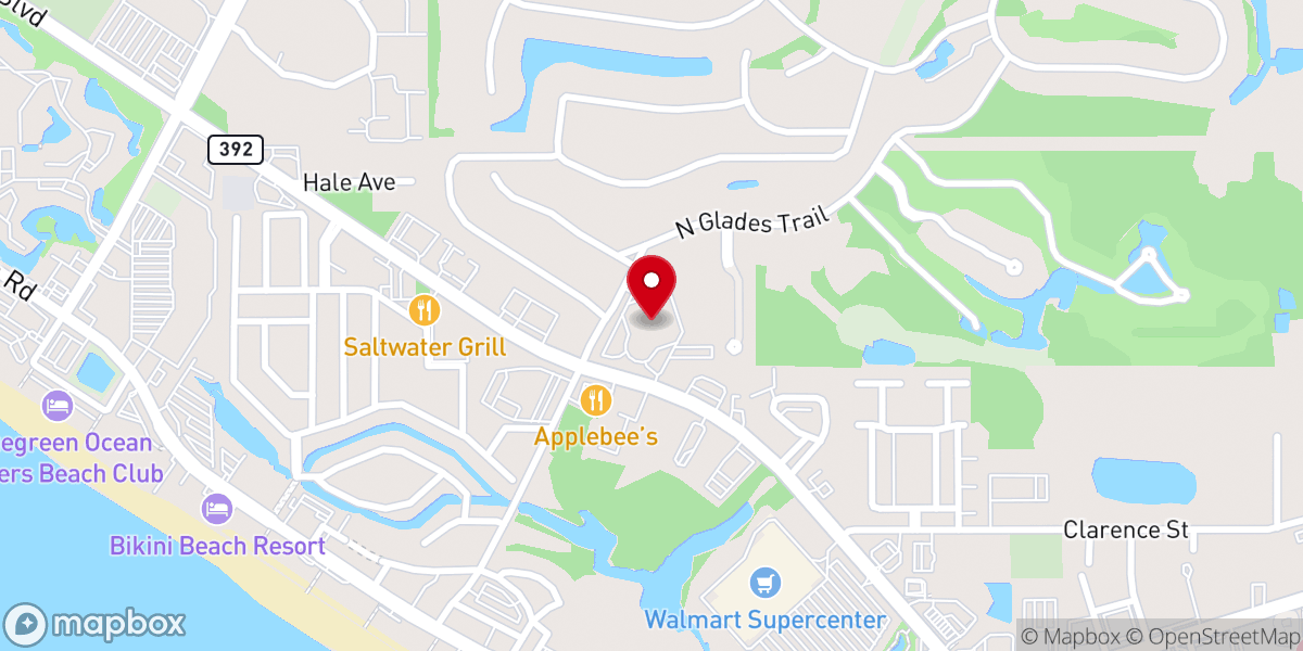 Map showing location of La iglesia de la Playa
