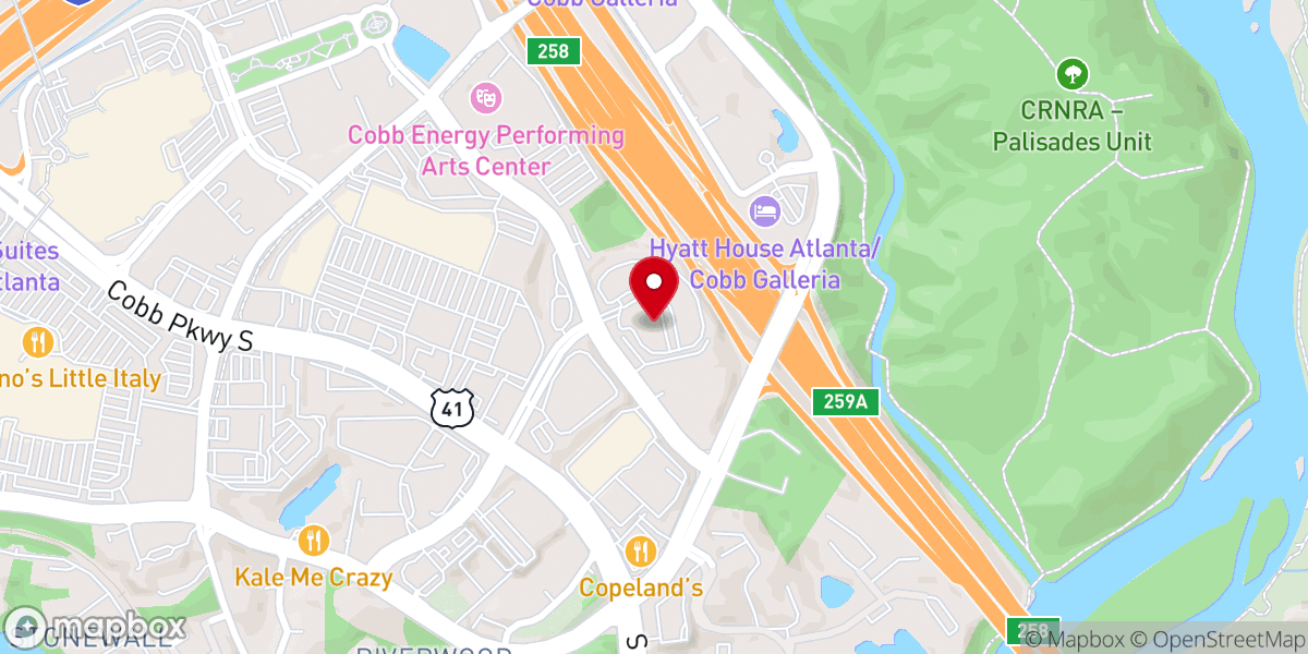 Map showing location of Lifepointe Church Inc