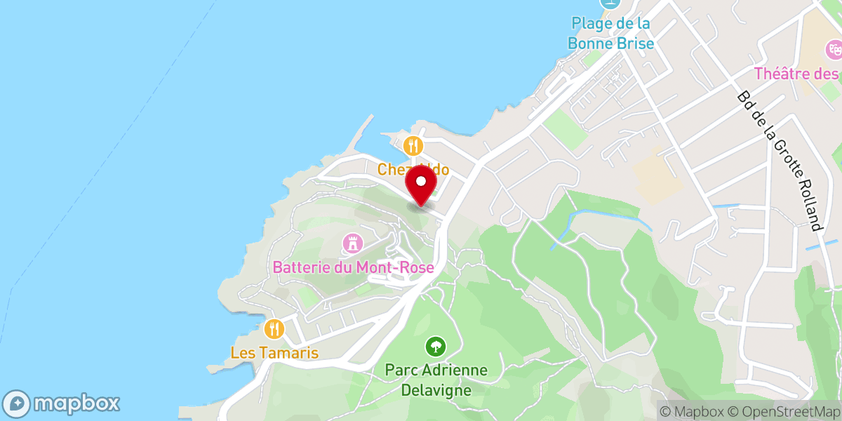 Map showing location of Paroisse orthodoxe russe Notre Dame de Kazan