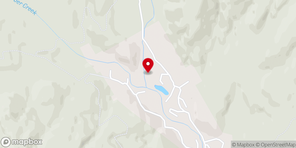 Map showing location of Camp Geronimo Catholic Chapel