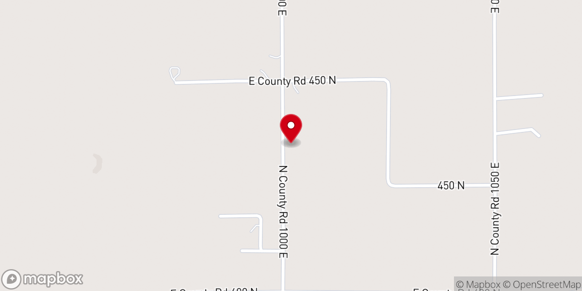 Map showing location of Traylor Union Church