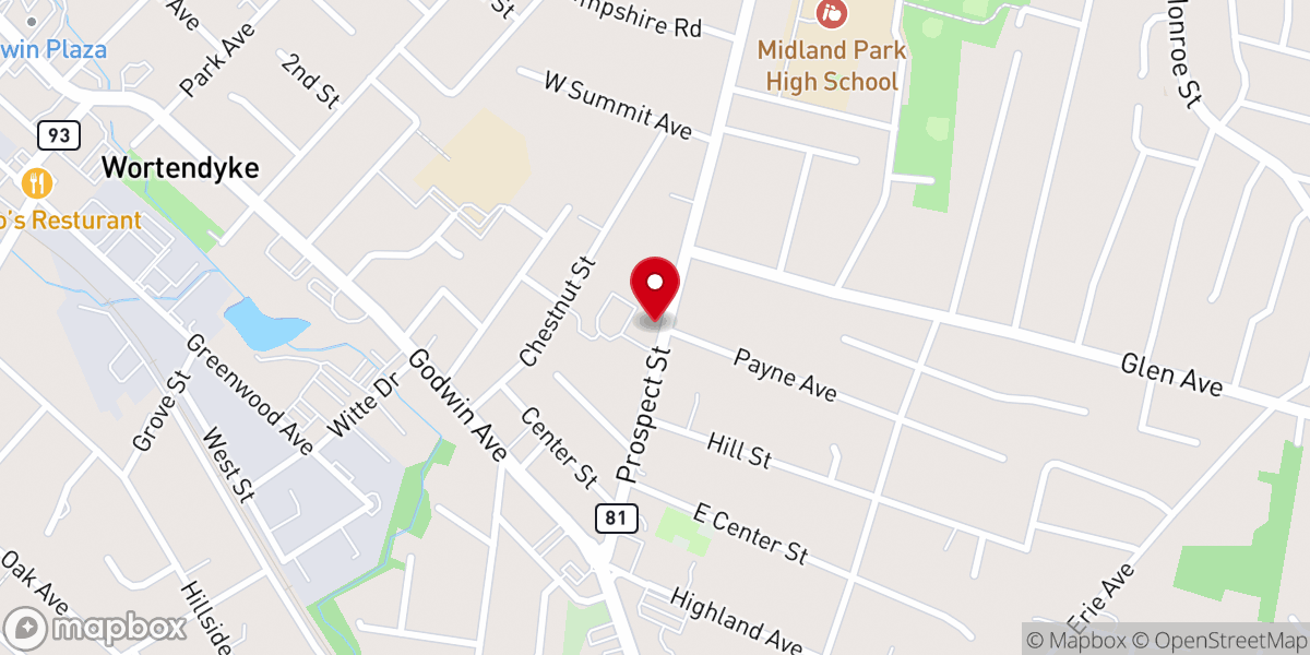 Map showing location of Restore Church