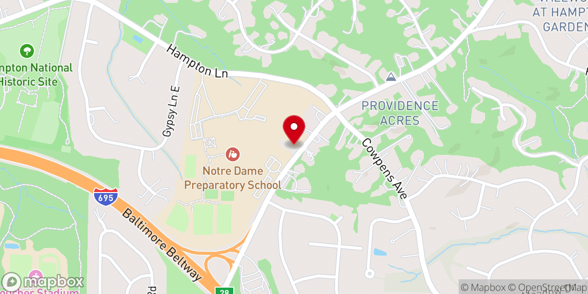Map showing location of New Life True Apostolic Fellowship Church of God in Christ Inc