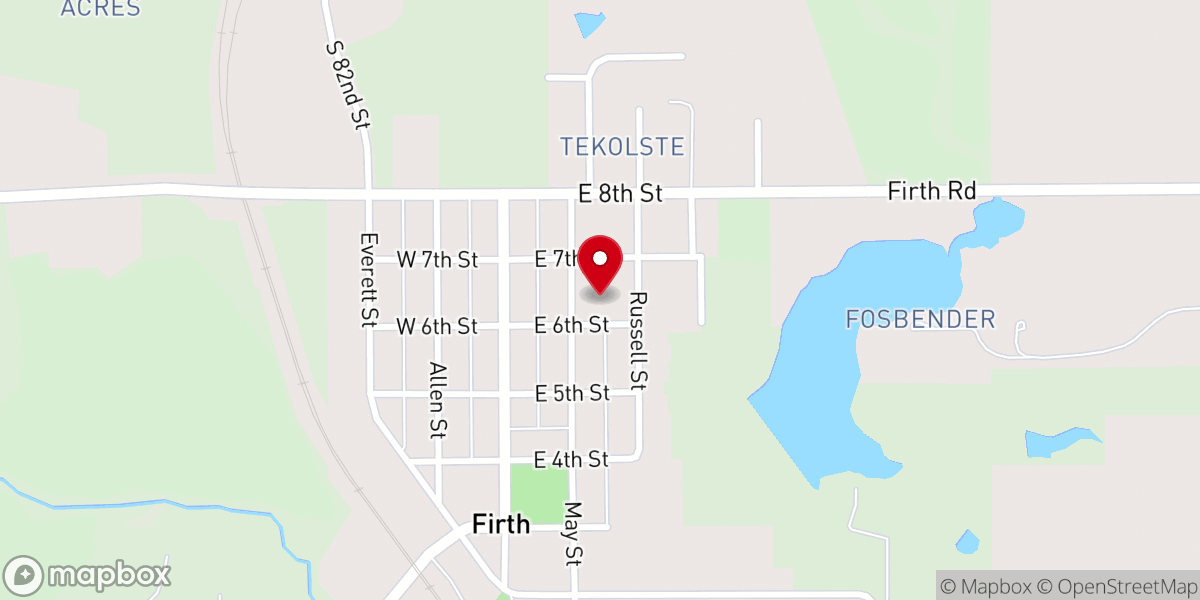 Map showing location of Living Life Church