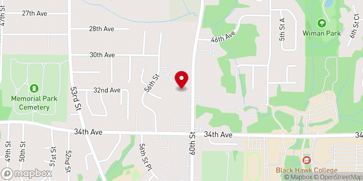 Map showing location of Believers Together Community Center
