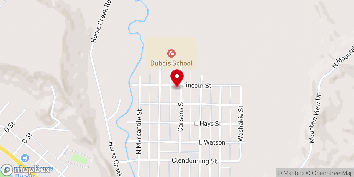 Map showing location of Truth Baptist Church