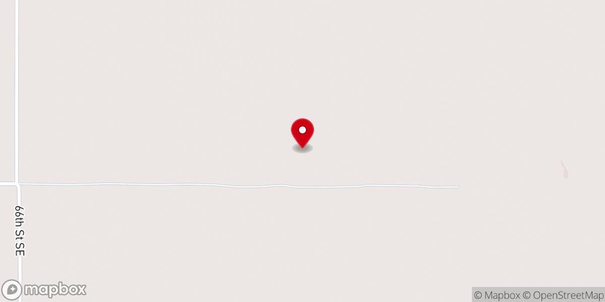 Map showing location of Healing Rooms of the Northern Plains