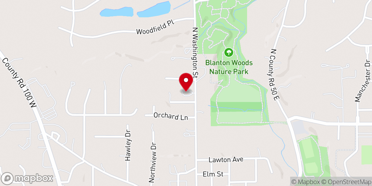 Map showing location of St. Augustine Episcopal Church