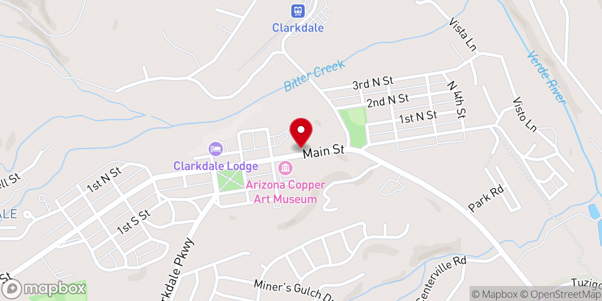 Map showing location of St. Cecilia Catholic Church