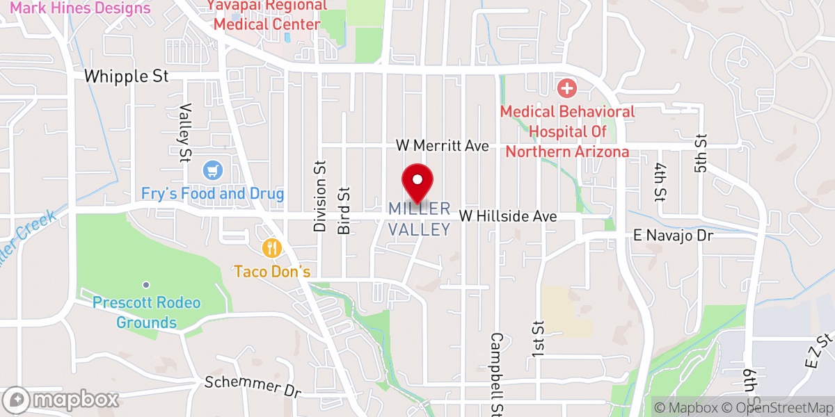 Map showing location of United Episcopal Church of North America