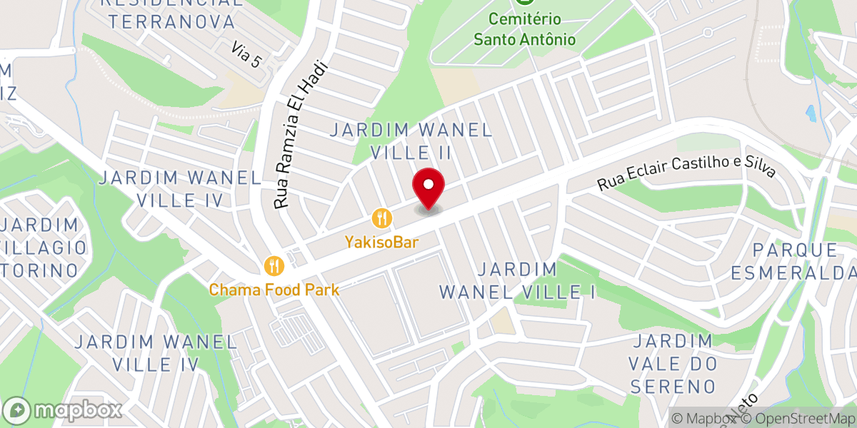 Map showing location of Igreja Universal - WANEL VILLE