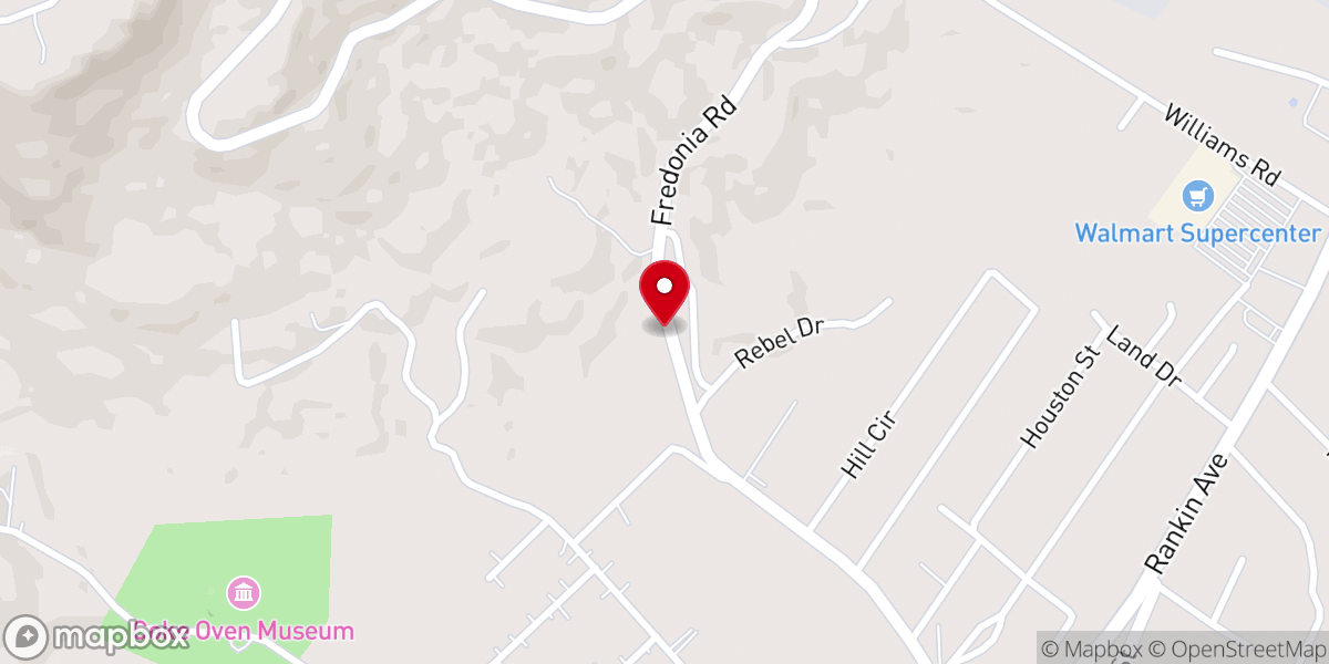 Map showing location of Covenant Fellowship Ministries Inc