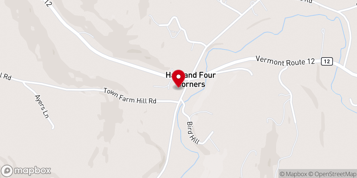 Map showing location of First Universalist Society Church