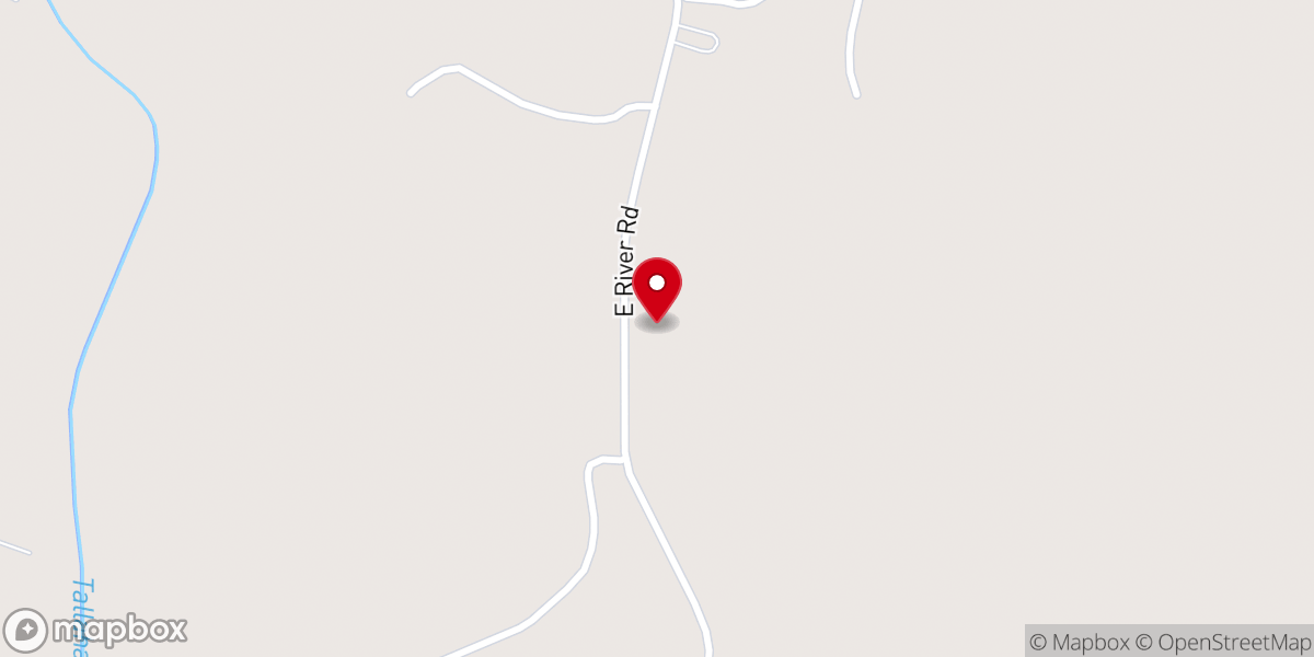 Map showing location of New Macedonia Church