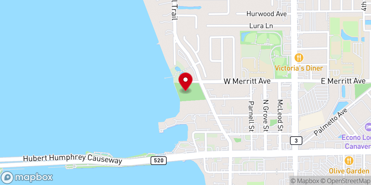 Map showing location of Universal Healing Center and Chapel