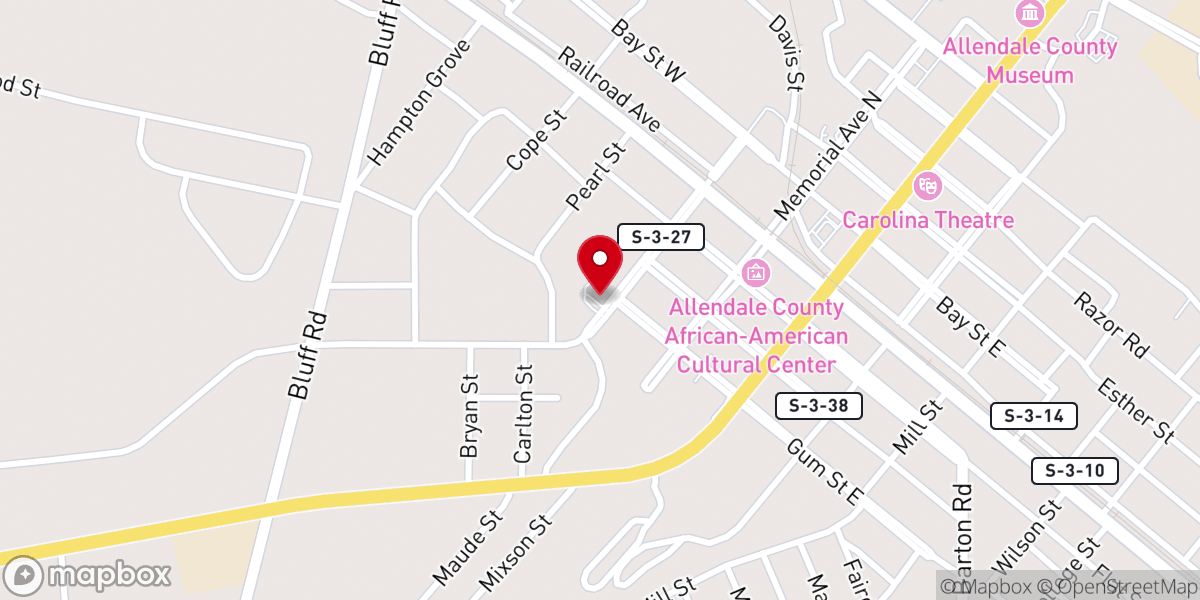Map showing location of Renewed Faith International Ministries
