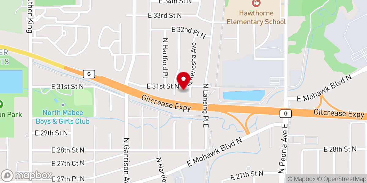 Map showing location of Church in Power