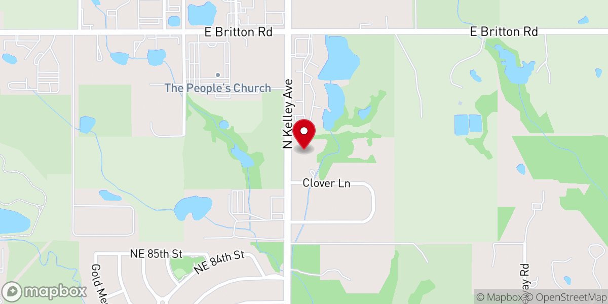 Map showing location of Greater Mt Pilgrim Baptist Church