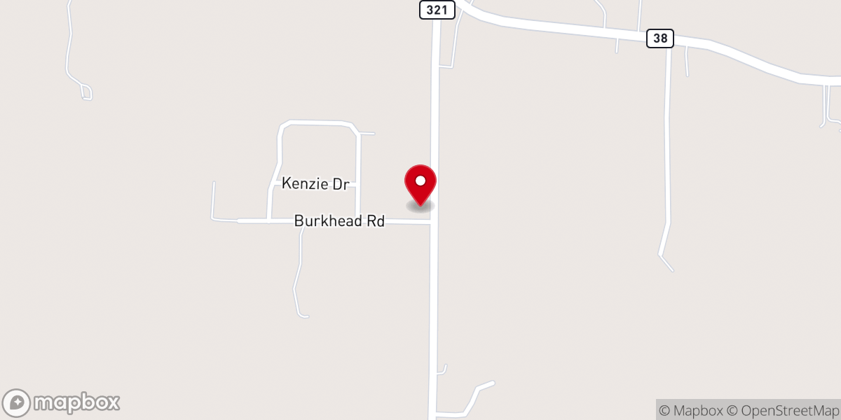 Map showing location of Country Chapel