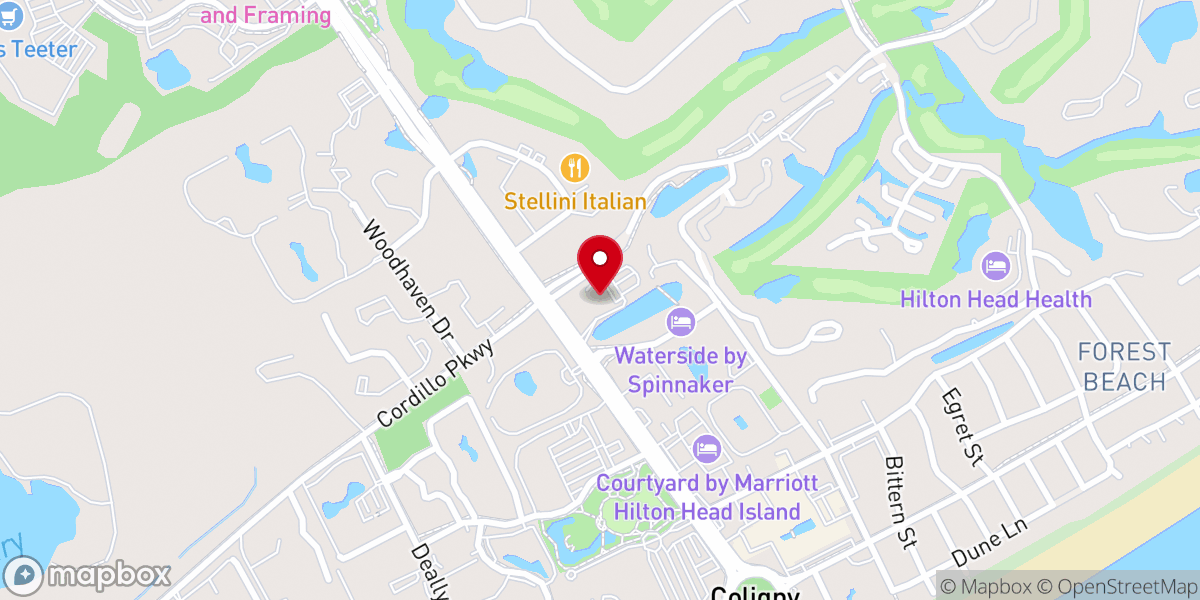 Map showing location of Side Hustle Brewing Company