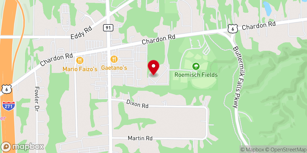 Map showing location of Saint Noel Parish Food Pantry