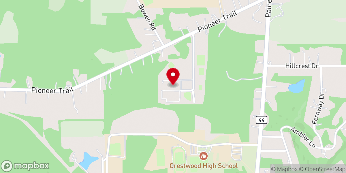 Map showing location of St Joseph Catholic Church