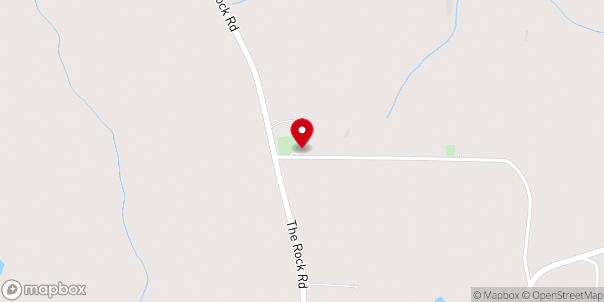 Map showing location of Liberty Chapel AME Church