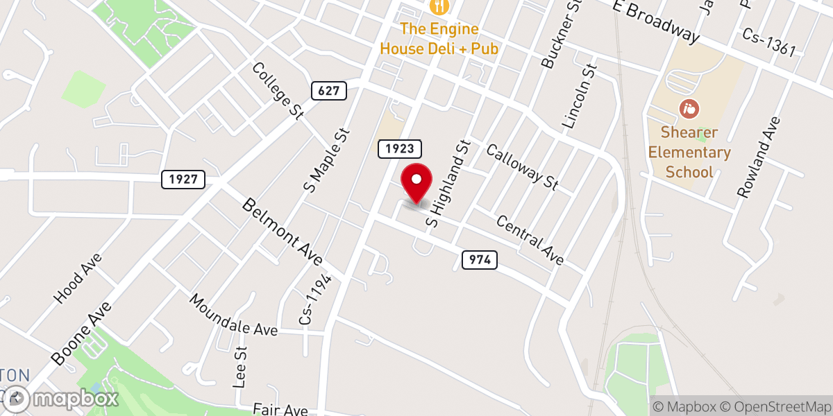 Map showing location of Restoring Faith Corporation