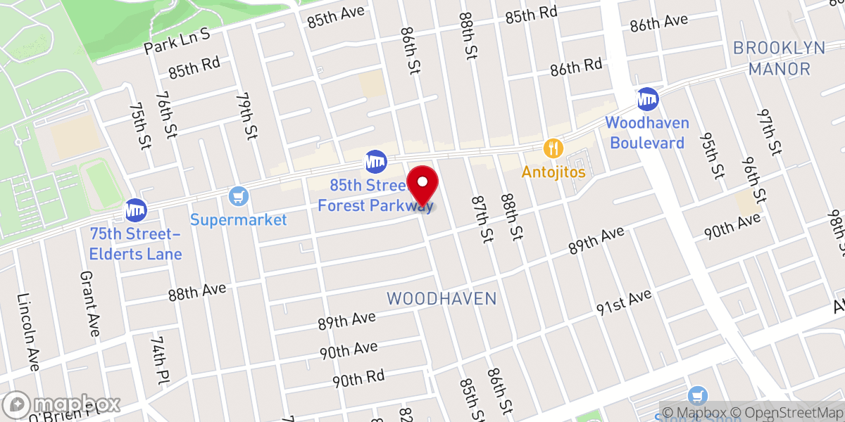 Map showing location of At Risk Youth Ministries Inc