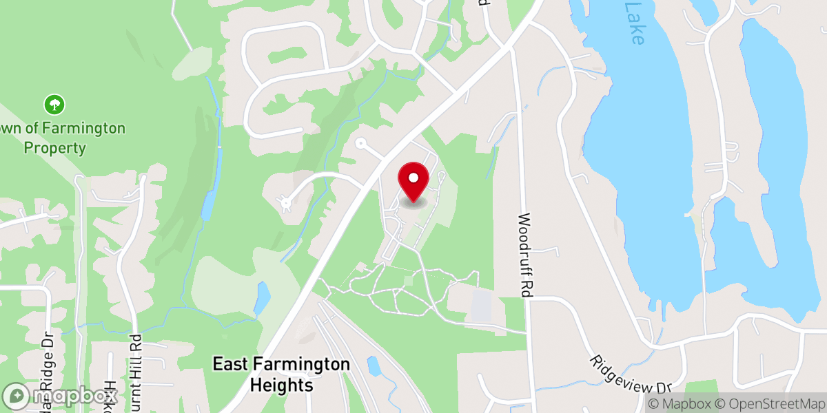 Map showing location of Passionist Worship-Health Office