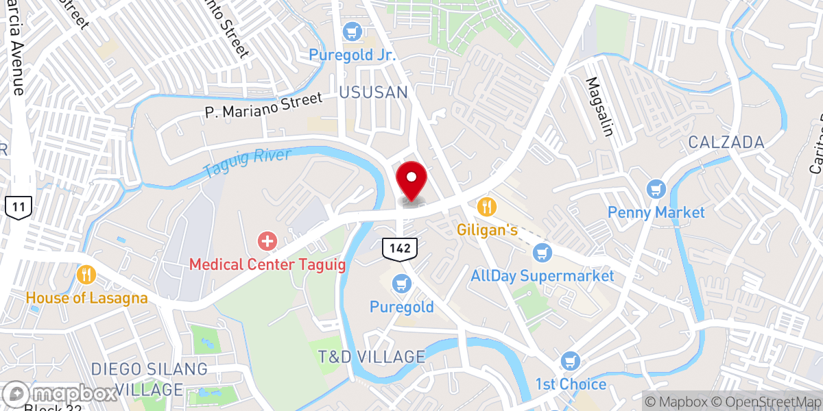 Map showing location of The Church of Jesus Christ of Latter-day Saints