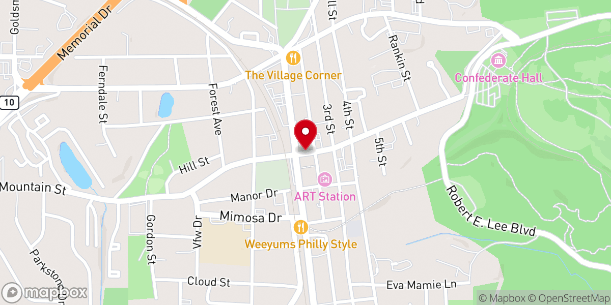 Map showing location of Redeemed Christian Church of God Inc - Praise Assembly