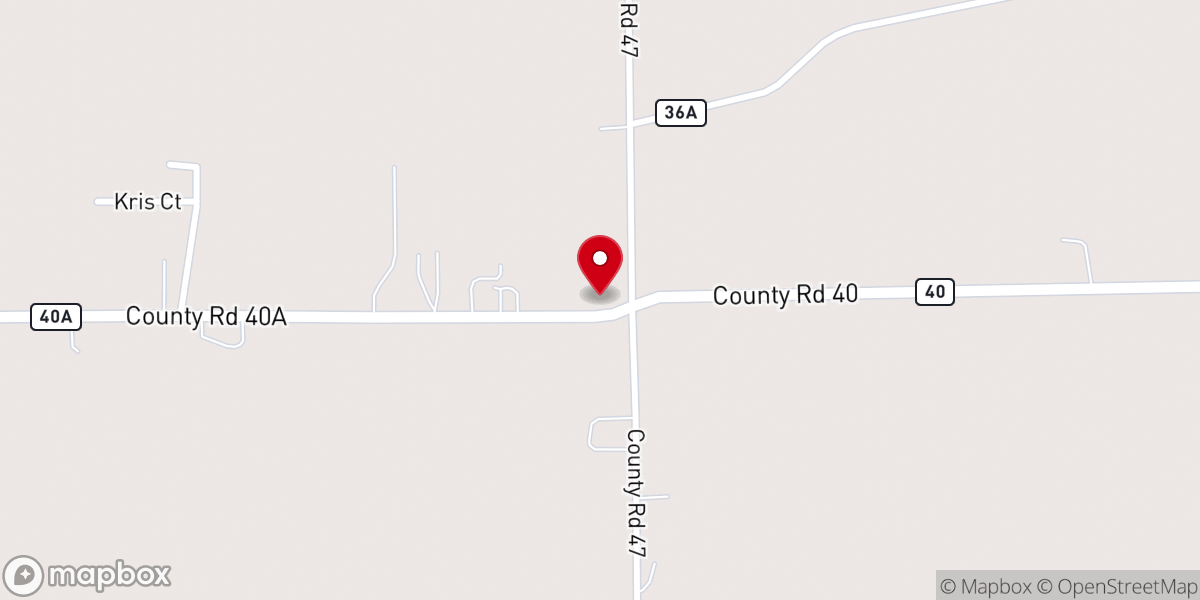 Map showing location of Norris Chapel