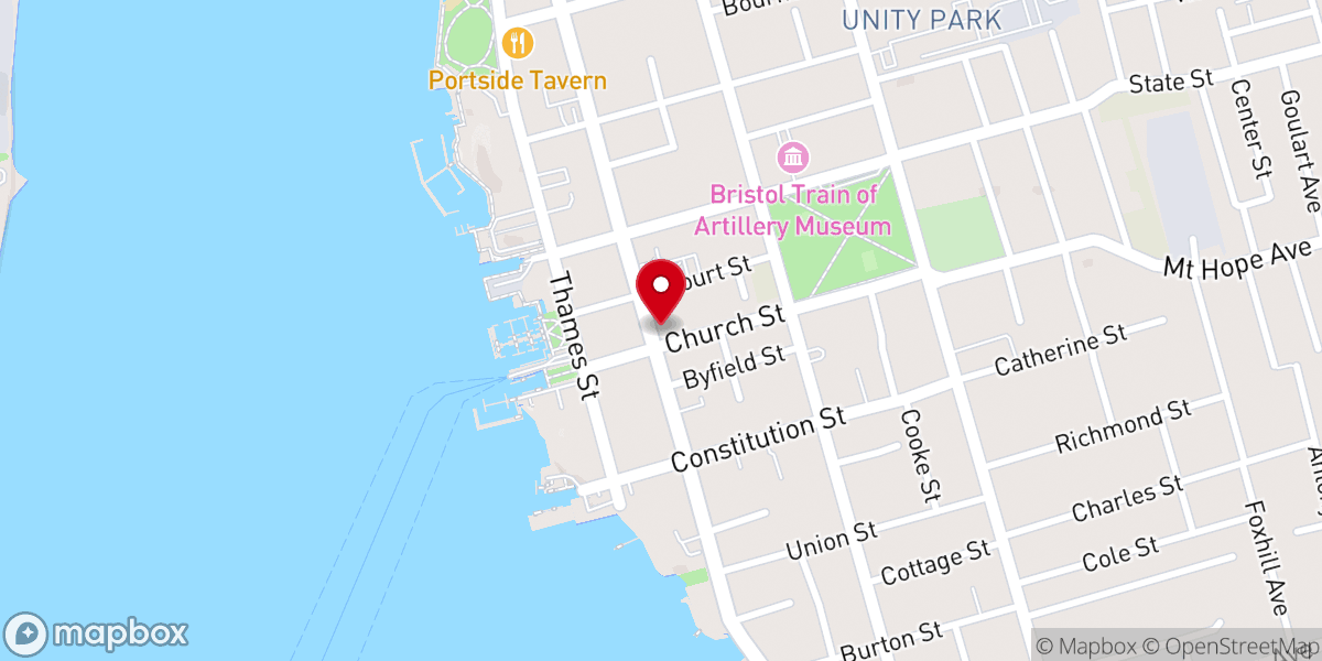 Map showing location of ST. MICHAEL'S PARISH HOUSE