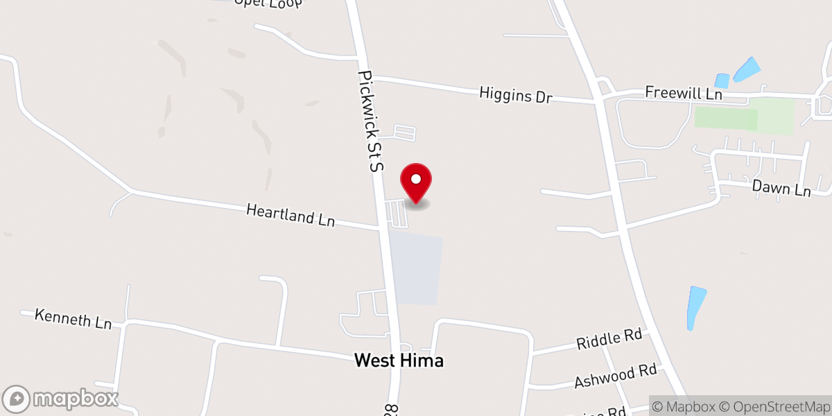 Map showing location of Love & Truth Church