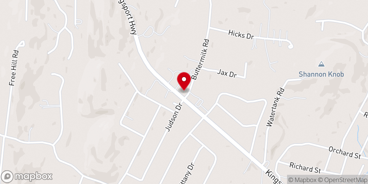 Map showing location of Believers Church