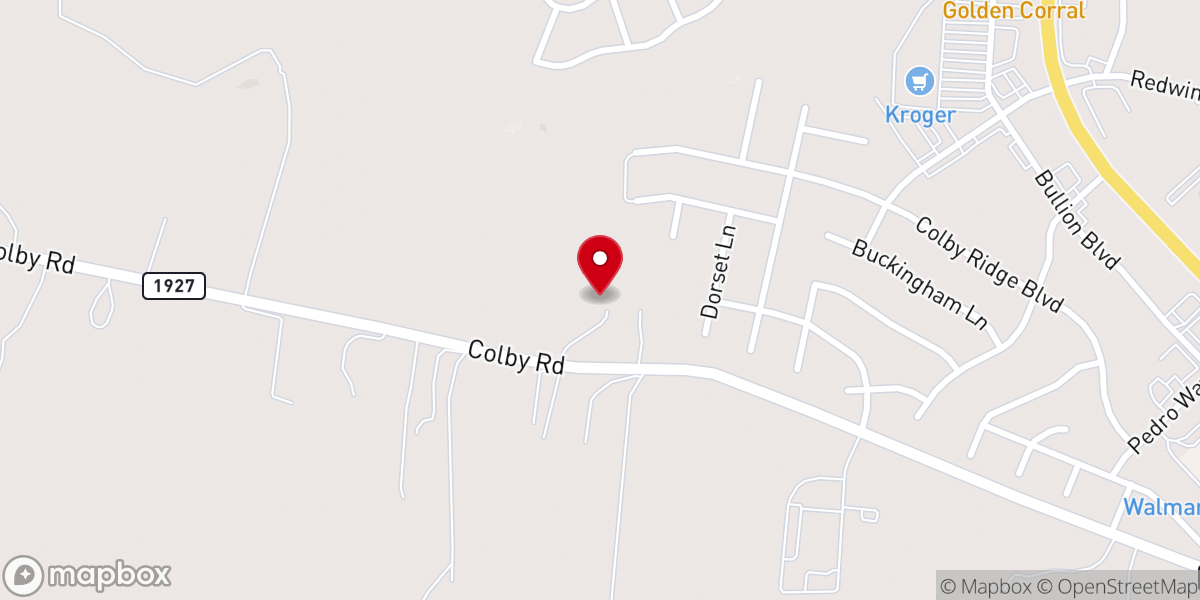 Map showing location of United Pentecostal Church