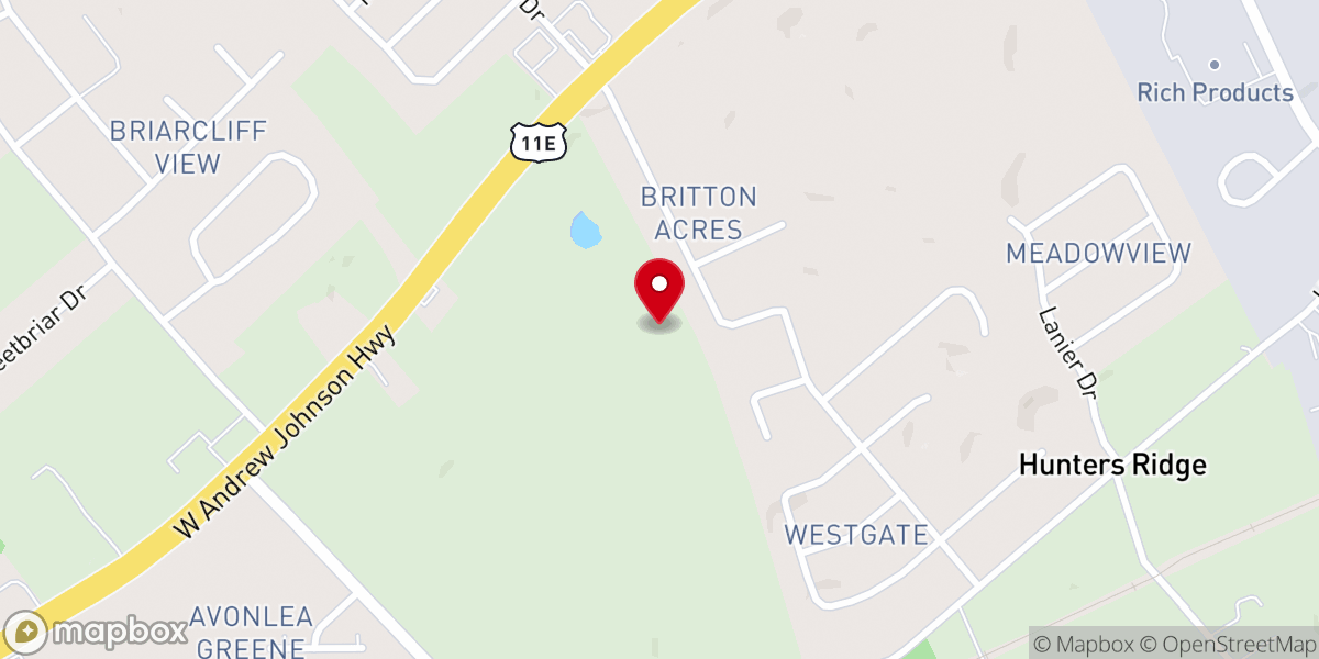Map showing location of Centurymen Inc