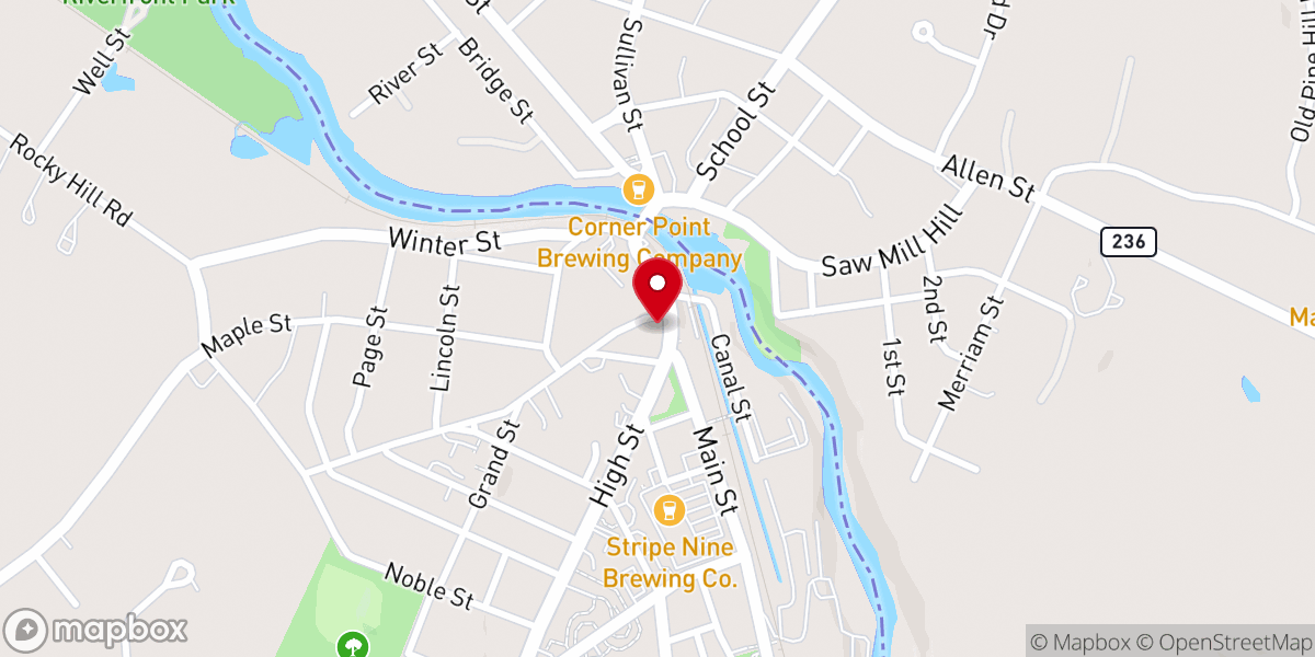 Map showing location of New Life Community