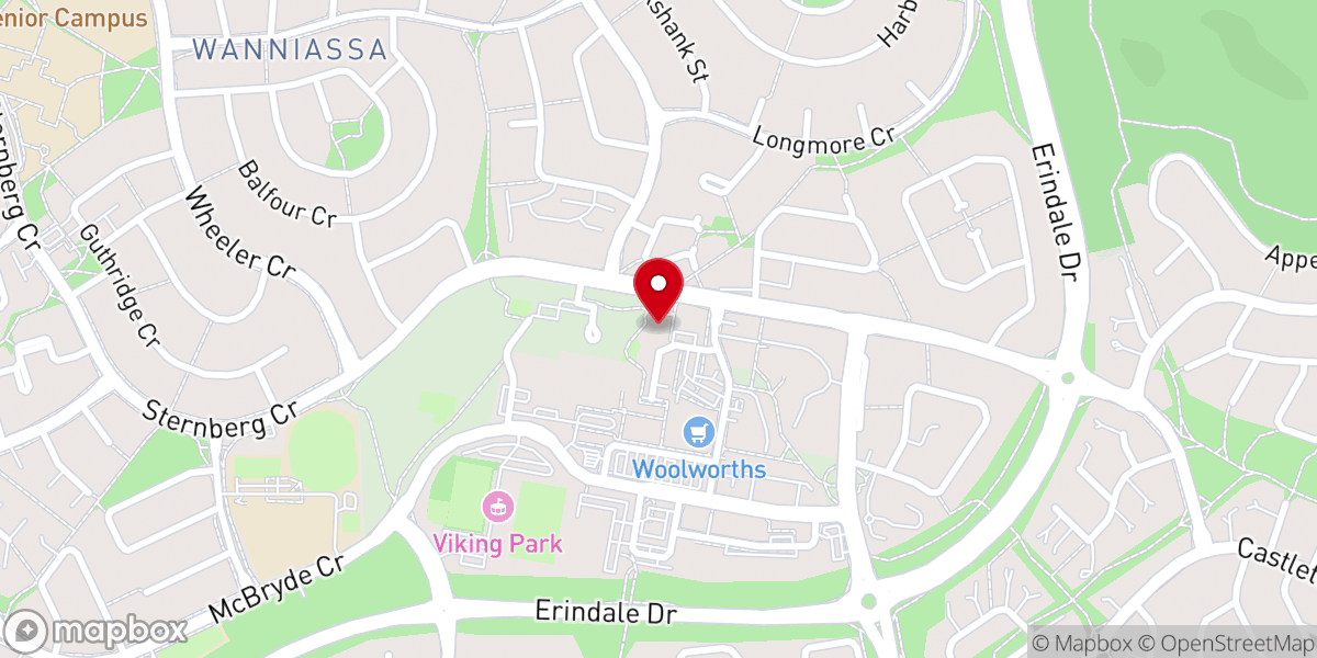 Map showing location of Capital Edge Church