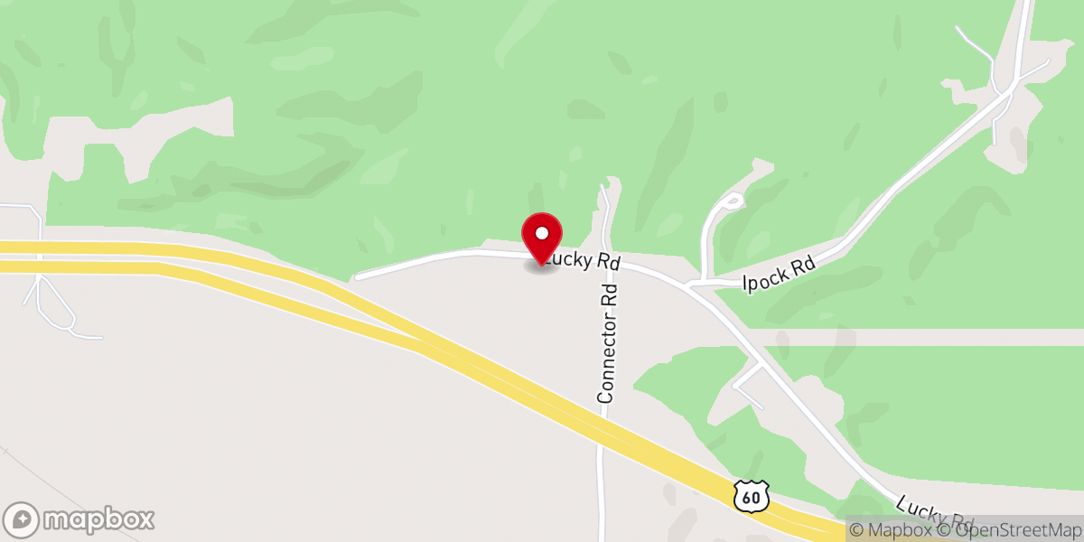 Map showing location of The Rock United Pentecostal Church