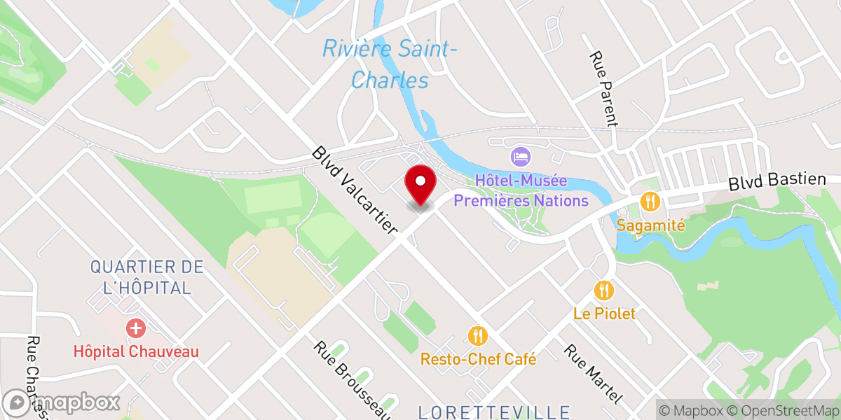 Map showing location of Romanian Orthodox Church Saint Peter & Paul