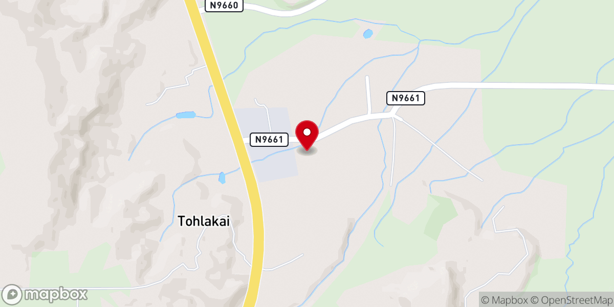 Map showing location of Bethlehem Christian Reformed Church