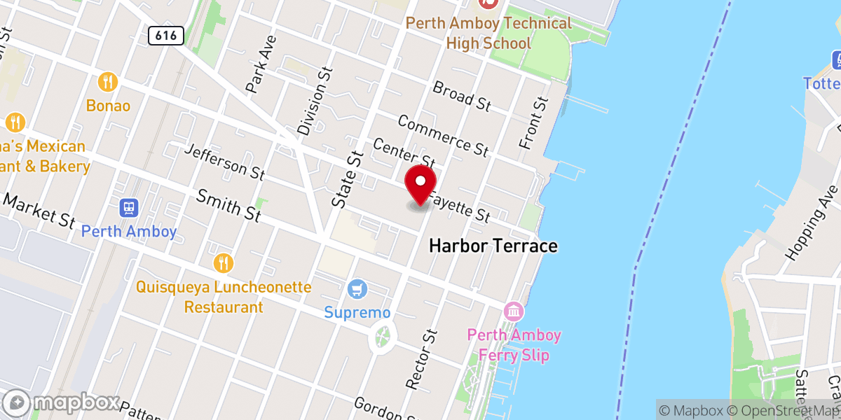 Map showing location of Simpson United Methodist Church