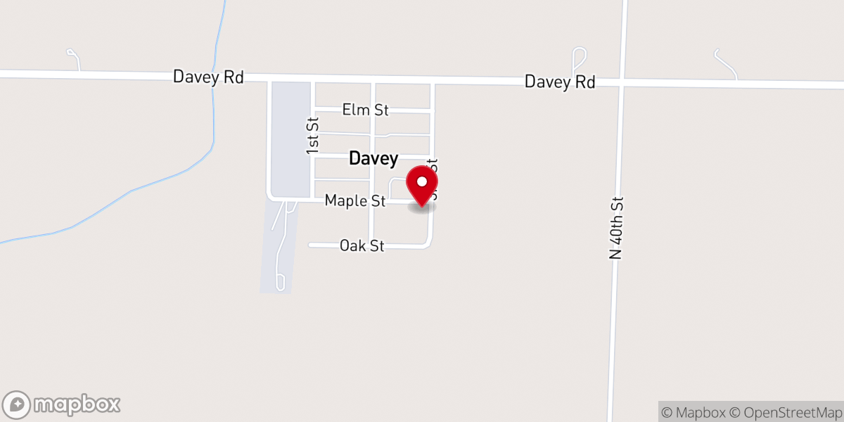 Map showing location of Saint Mary's Catholic Church