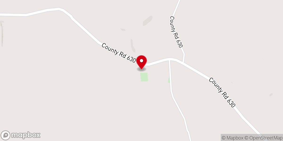 Map showing location of Providence Church