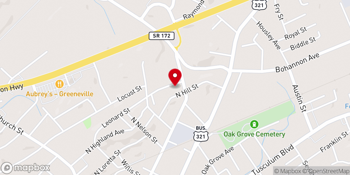 Map showing location of Christian heritage church
