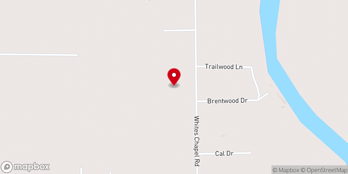Map showing location of Vineyard Christian Fellowship of Gadsden